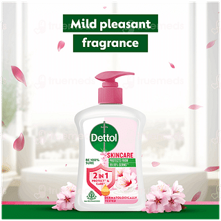 Dettol Skincare Liquid Hand Wash 200ml With Sensitive Liquid Refill 175ml Free