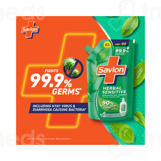 Savlon Herbal Sensitive Germ Protection Liquid Handwash 650ml
