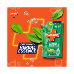 Savlon Herbal Sensitive Germ Protection Liquid Handwash 650ml