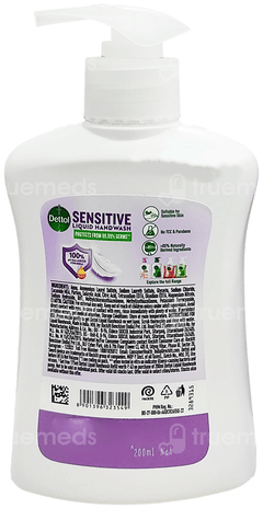 Dettol Sensitive Liquid Handwash 200Ml With Refill 175Ml Free
