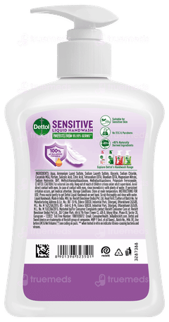 Dettol Sensitive Liquid Handwash 200ml