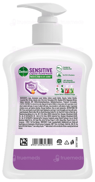 Dettol Sensitive Liquid Handwash 200ml