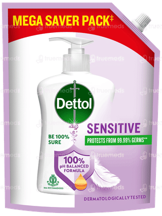 Dettol Sensitive Refill Liquid Handwash 1.35 L