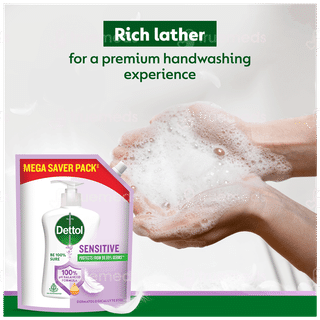 Dettol Sensitive Refill Liquid Handwash 1.35 L