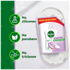 Dettol Sensitive Refill Liquid Handwash 1.35 L