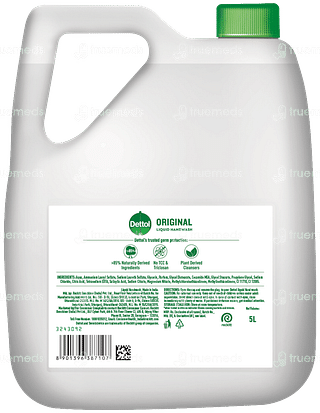 Dettol Original Germ Defence Liquid Handwash 5 L