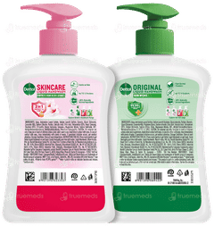 Dettol Original 210ml With Skincare 210ml Combopack Refill Liquid Handwash