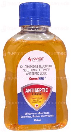 Smartaid Antiseptic Liquid 100Ml Smartaid Antiseptic Liquid 100Ml