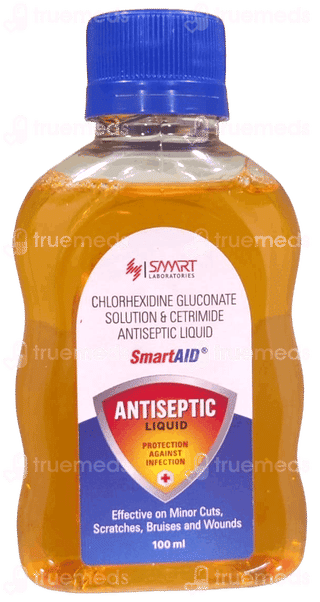 Smartaid Antiseptic Liquid 100Ml