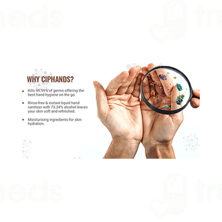 Ciphands Antiseptic Hand Sanitizer 100ml