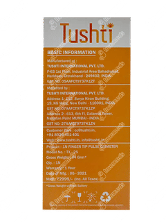 Tushti Finger Tip Pulse Oximeter Tx 25