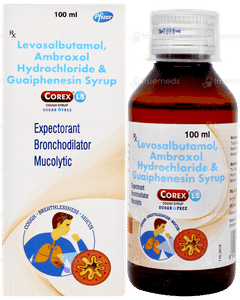Corex Ls Sugar Free Syrup 100ml Corex Ls Sugar Free Syrup 100ml