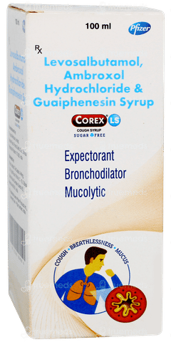 Corex Ls Sugar Free Syrup 100ml Corex Ls Sugar Free Syrup 100ml