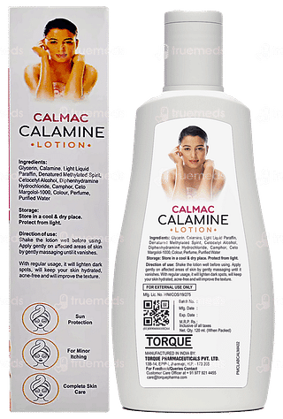 Calmac Calamine Lotion 120ml