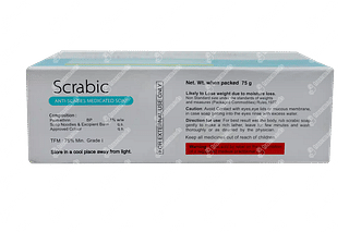 Scrabic Soap 75 GM