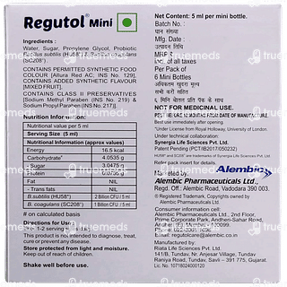 Regutol Mini Liquid 5ml