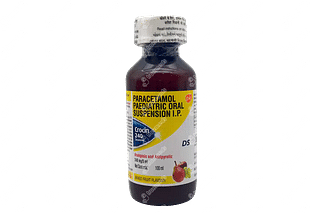 Crocin Ds 240 MG Mixed Fruit Flvour Suspension 100 ML