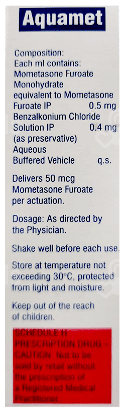 Aquamet Nasal Spray 12Ml