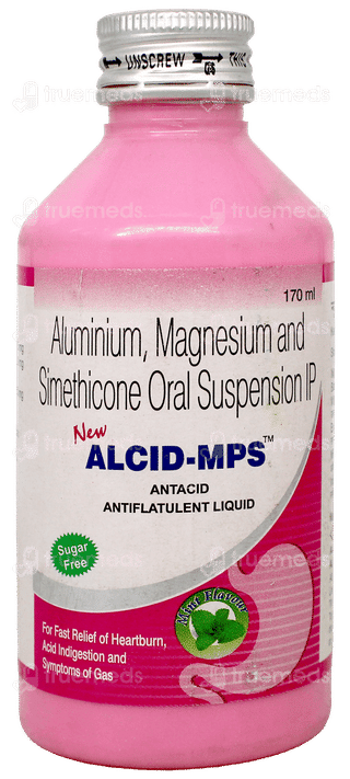 Alcid Mps New Mint Flavour Sugar Free Liquid 170Ml