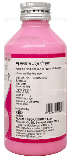 Alcid Mps New Mint Flavour Sugar Free Liquid 170Ml