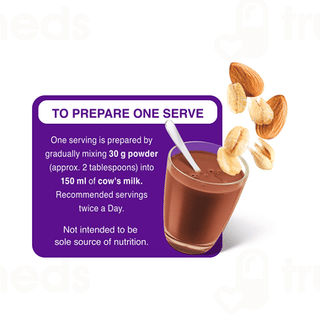 Pediasure 7+ With Oats & Almond Chocolate Flavour Refill Powder 400gm