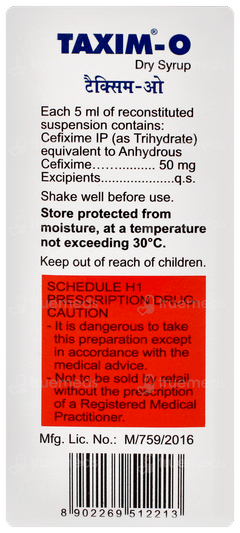 Taxim O Dry Syrup 60ml