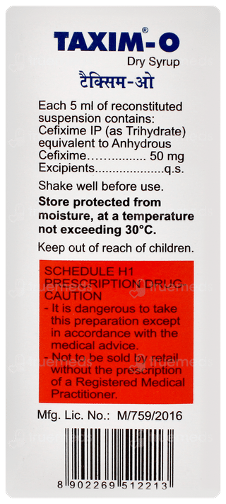 Taxim O Dry Syrup 60ml