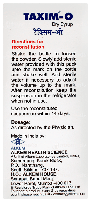 Taxim O Dry Syrup 60ml