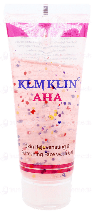 Klm Klin Aha Face Wash Gel 100ml