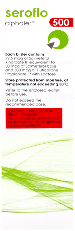 Seroflo 500 Ciphaler 60 Doses
