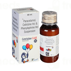 Cetrizine Cold Ds Suspension 60ml