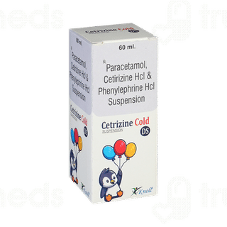 Cetrizine Cold Ds Suspension 60ml