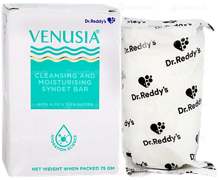 Venusia Cleansing And Moisturising Syndet Bar 75gm