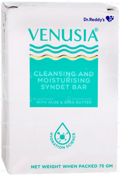 Venusia Cleansing And Moisturising Syndet Bar 75gm
