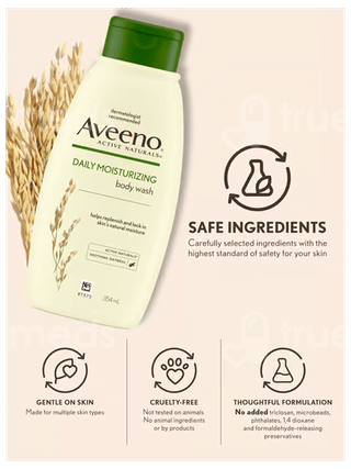 Aveeno Active Naturals Daily Moisturizing Body Wash 354Ml