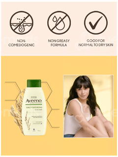 Aveeno Active Naturals Daily Moisturizing Body Wash 354Ml