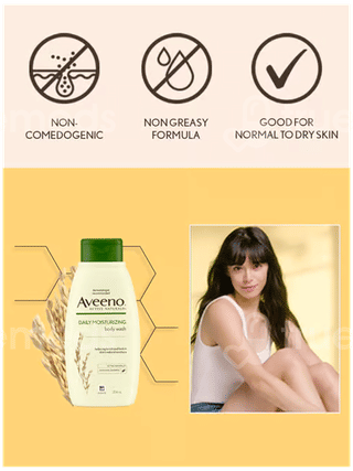 Aveeno Active Naturals Daily Moisturizing Body Wash 354Ml