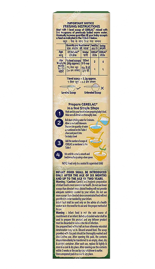 Nestle Cerelac 5 Grains & Vegetables From 18 To 24 Months Baby Cereal 300gm