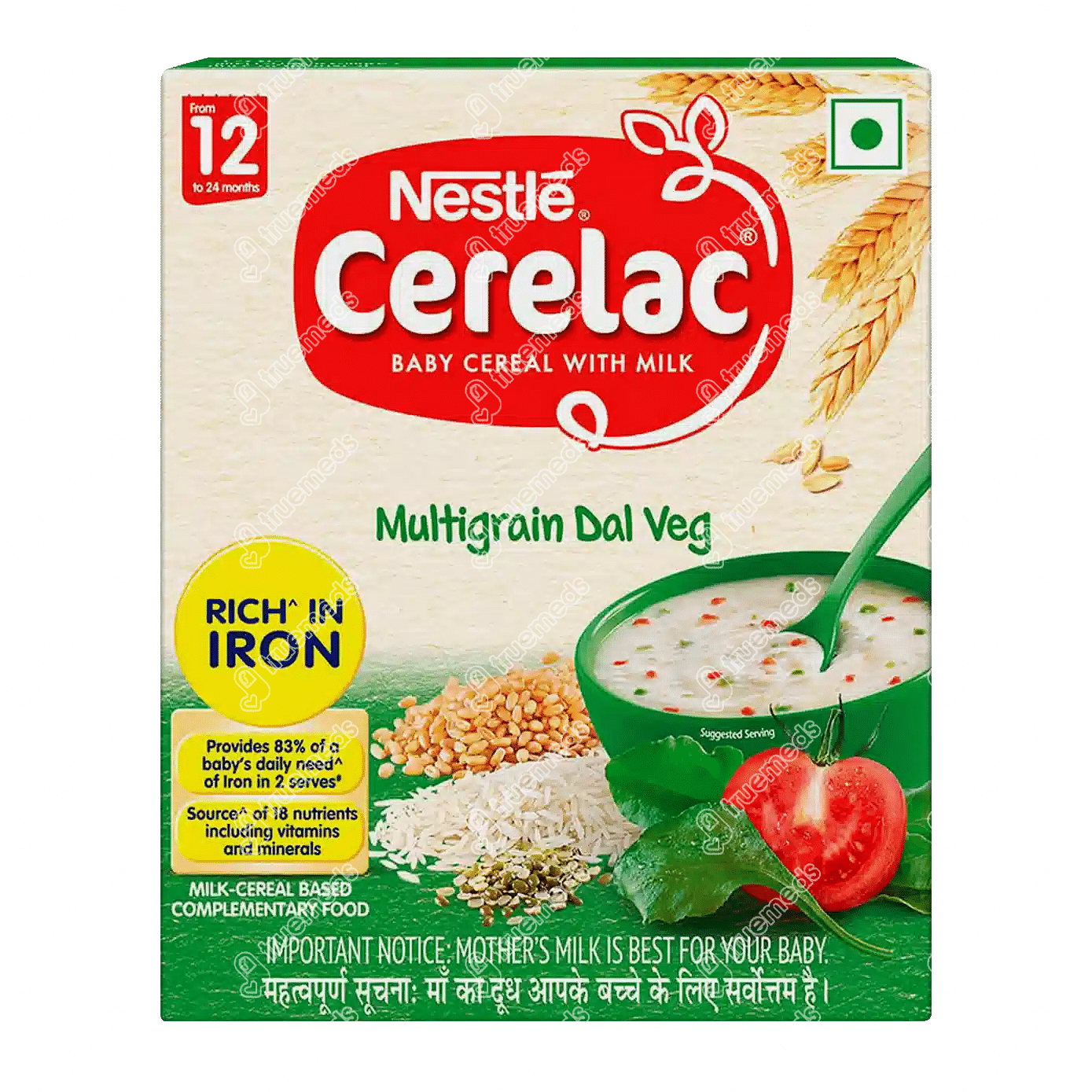 Nestle Cerelac Baby Stage 4 Multigrain Dalveg 300 Gm - Uses, Side ...