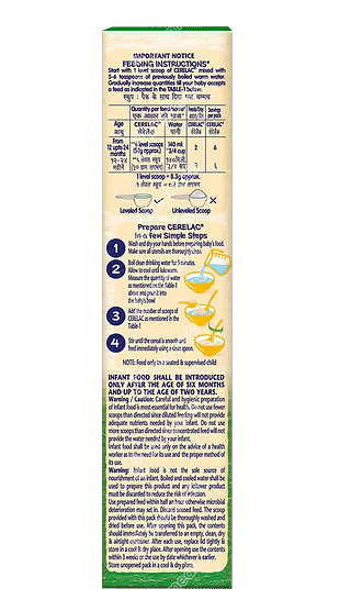 Nestle Cerelac Multigrain Dal Veg From 12 To 24 Months Baby Cereal 300gm