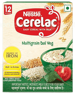 Nestle Cerelac Multigrain Dal Veg From 12 To 24 Months Baby Cereal 300Gm