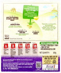 Nestle Cerelac 5 Grains & Fruits From 18 To 24 Months Baby Cereal 300gm