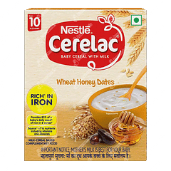 Nestle Cerelac Baby Stage 3 Wheat Honey Dates 300gm