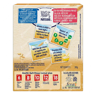 Nestle Cerelac Baby Stage 3 Wheat Honey Dates 300gm