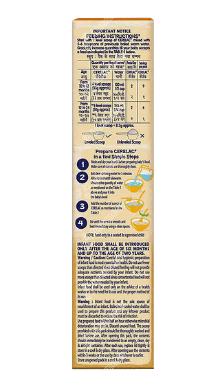 Nestle Cerelac Baby Stage 3 Wheat Honey Dates 300gm