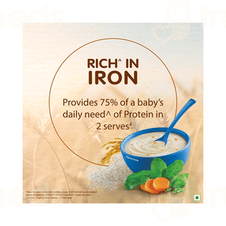 Nestle Cerelac Rice Vegetables From 8 To 24 Months Baby Cereal 300gm