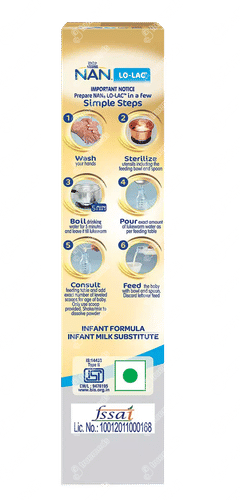 Nestle Nan Lo Lac Infant Formula Powder 200gm