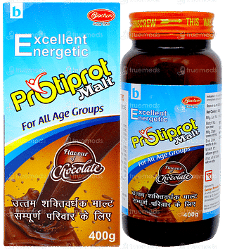 Protiprot Flavour Of Chocolate Malt 400gm