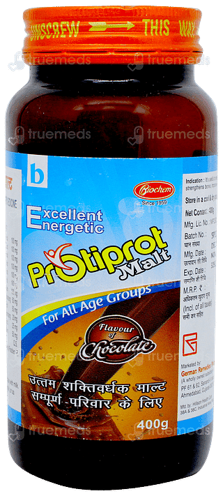 Protiprot Flavour Of Chocolate Malt 400gm