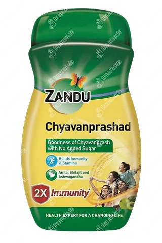 Zandu Chyavanprashad 2x Immunity No Added Sugar 450gm